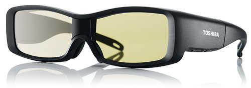 Klik for større billede Toshibas 3D-briller