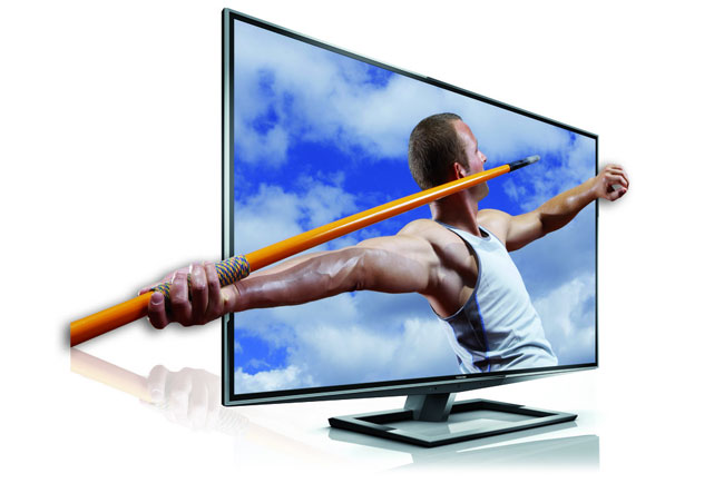 Toshibas brillefri 55” 3DTV - 55ZL2