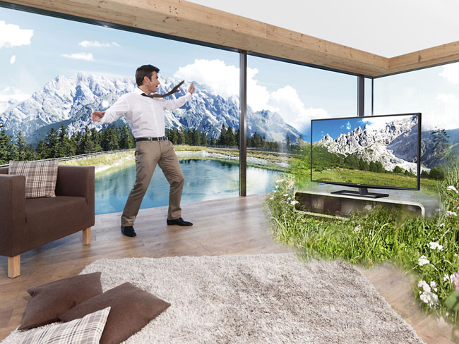 Toshibas brillefri 55” 3DTV - 55ZL2