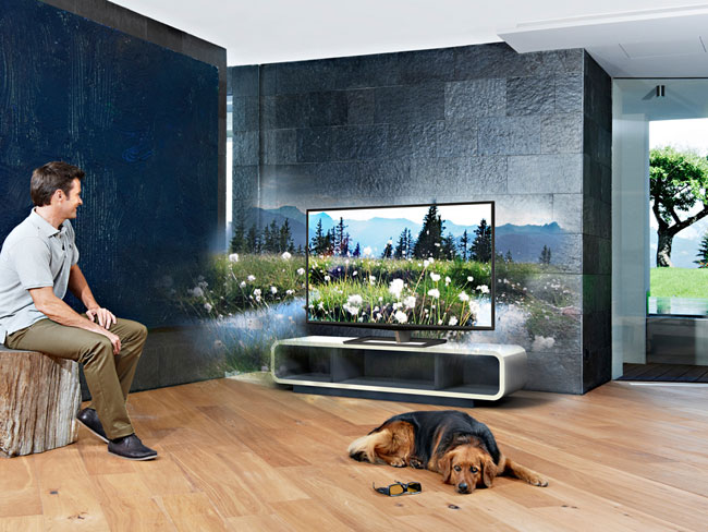 Toshibas brillefri 55” 3DTV - 55ZL2