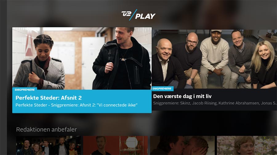 TV2 Play på Android TV