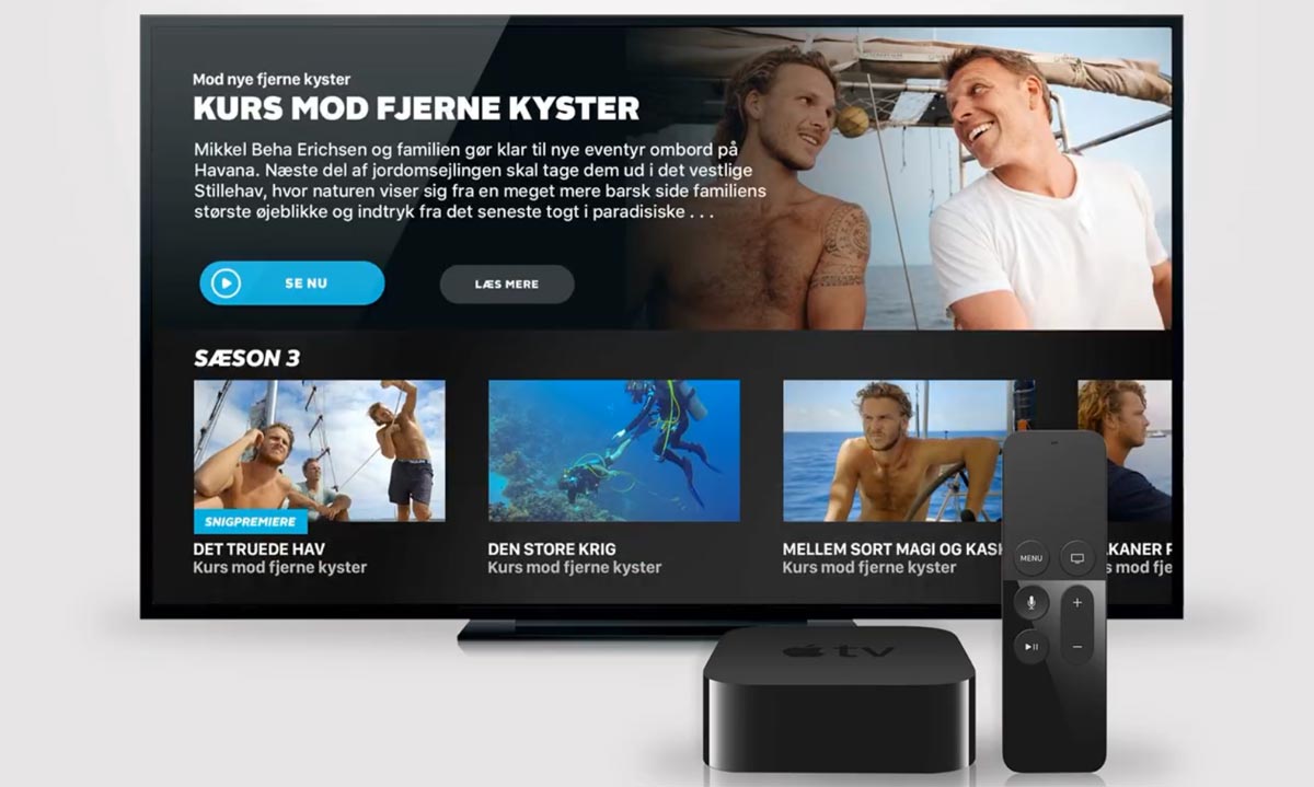 TV2 Play app'en er på Apple TV