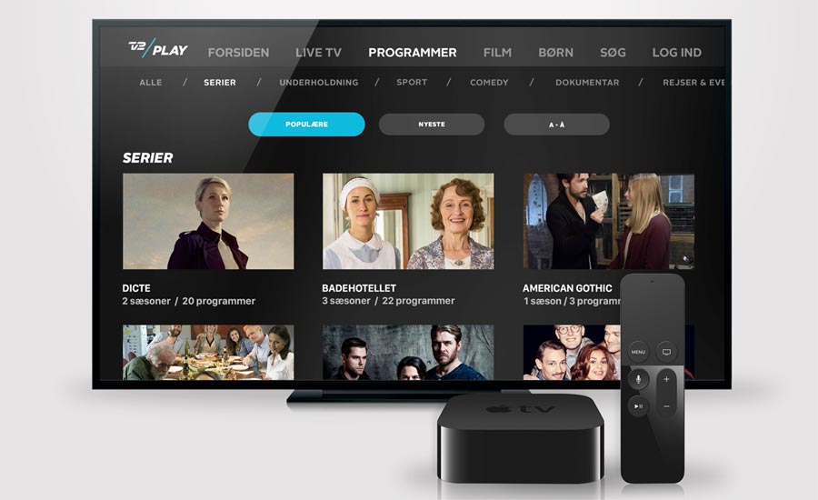 TV2 Play på Apple TV TV2 Play på Apple TV