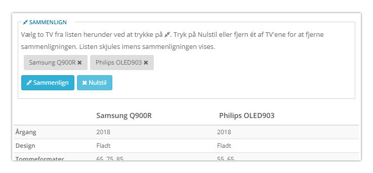 TV-databasen - Flatpanels