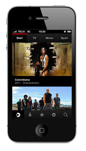 Viaplay iOS app