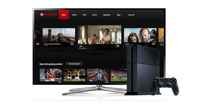 Viaplay på PlayStation 4