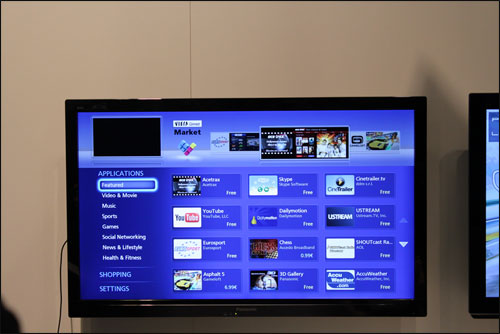 Klik for større billede Panasonics Viera Market