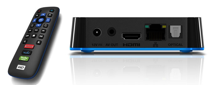 Klik for større billede WD TV Play