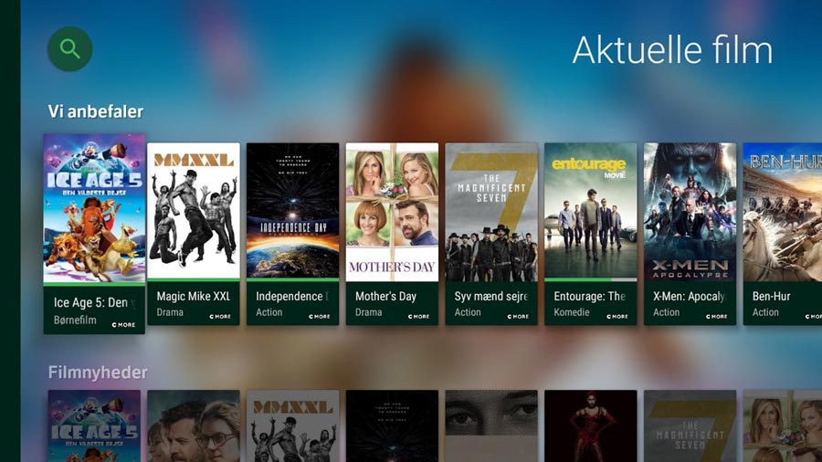 YouSee på Android TV YouSee på Android TV