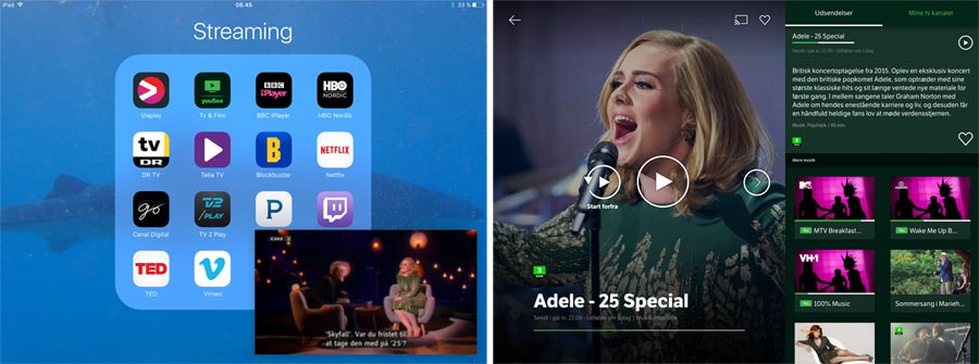 YouSee offline og picture-in-picture YouSee offline og picture-in-picture