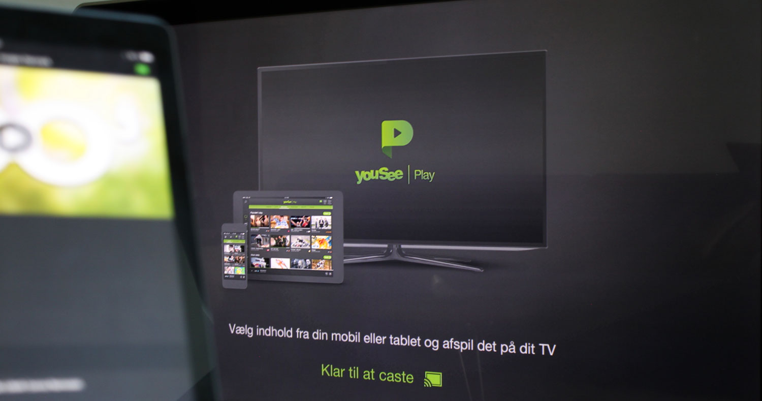 tør Vejnavn Ære YouSee Play & TDC Play er klar på Chromecast - FlatpanelsDK