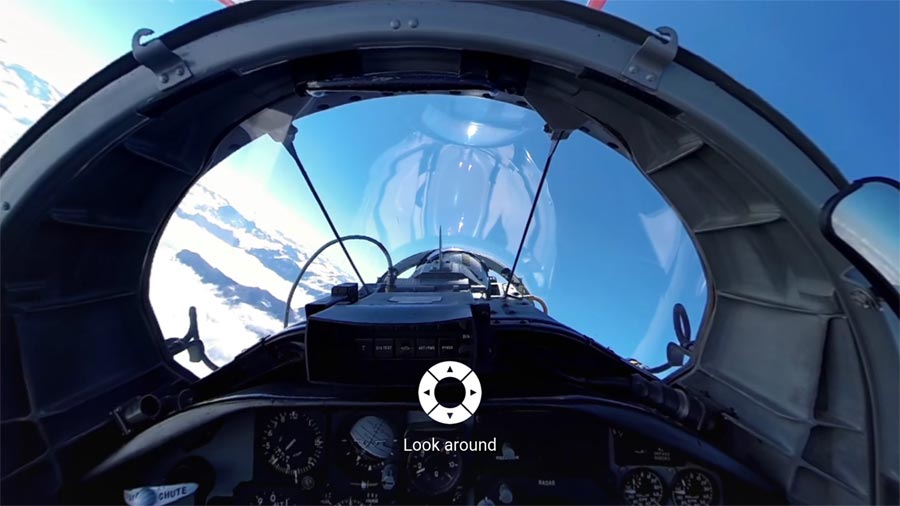 YouTube 360-degree videos