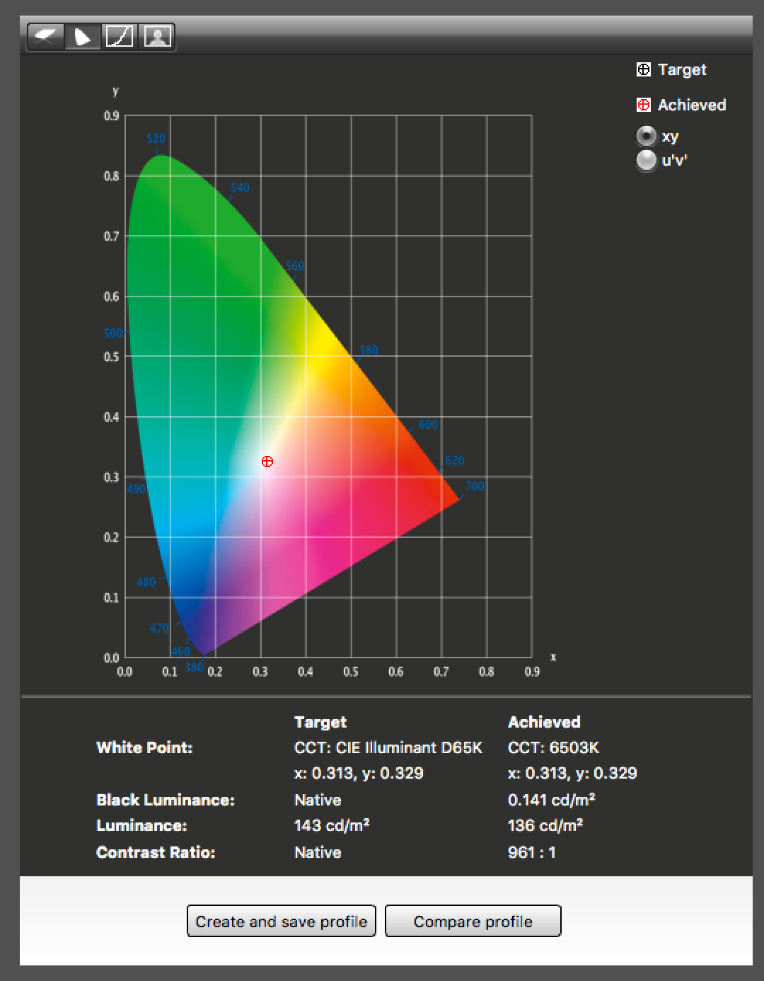 i1Profiler ver. 1.7.2 Mac