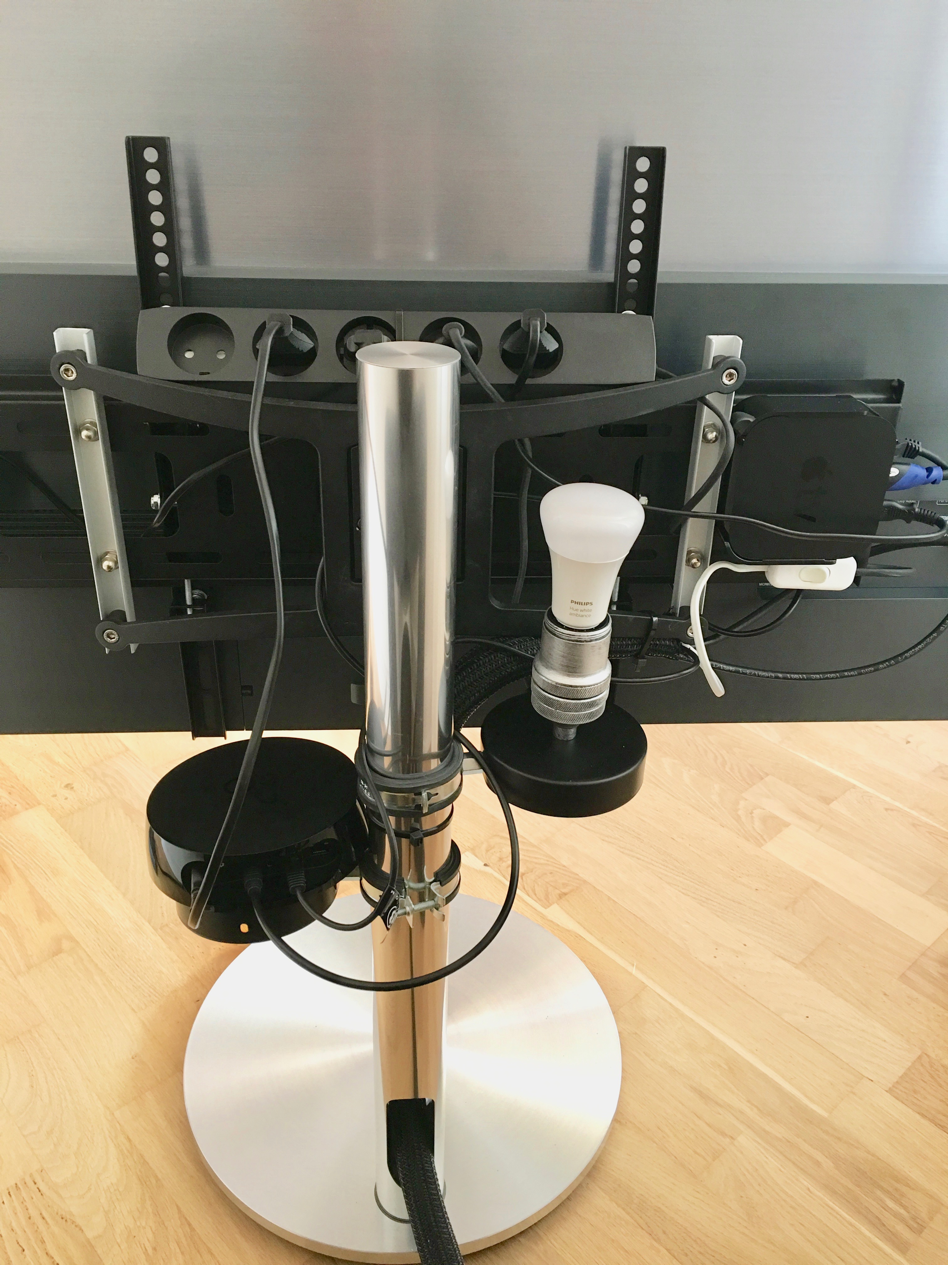 Bagsiden af mit LG OLED 55&quot; C8