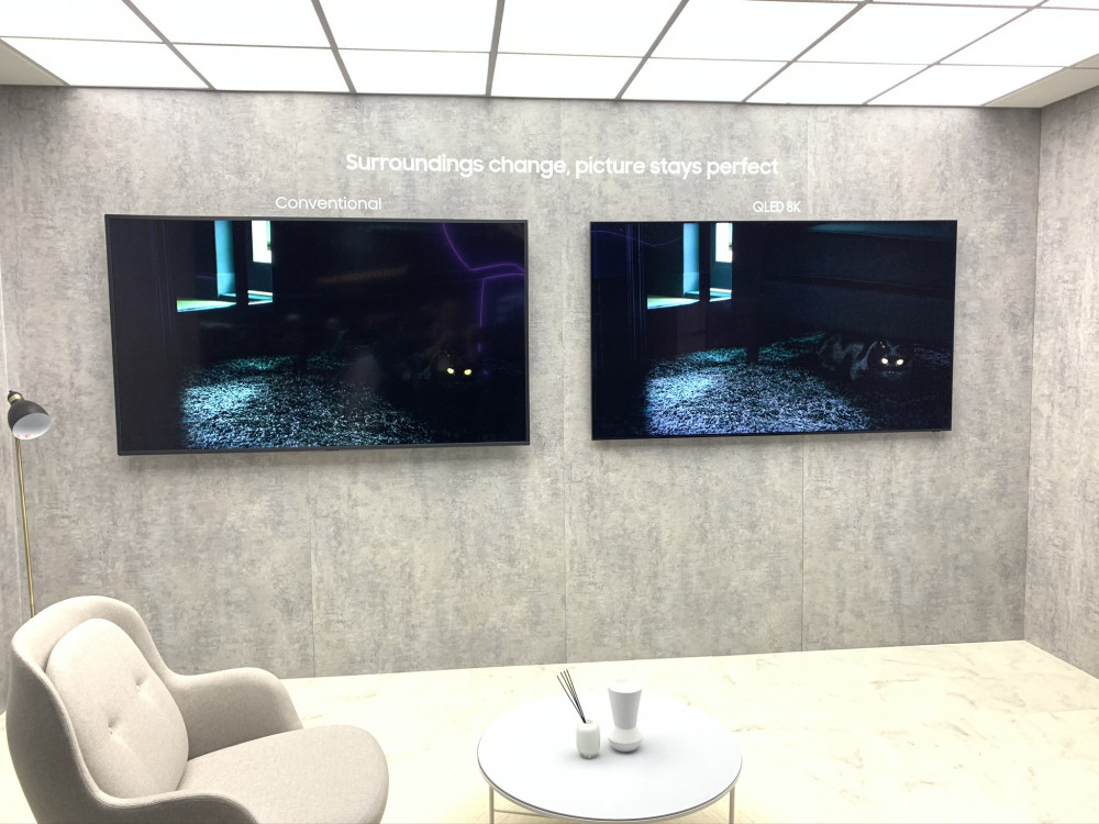 Samsung TV bruger lyssensor til at tilpasse billedet til omgivelserne