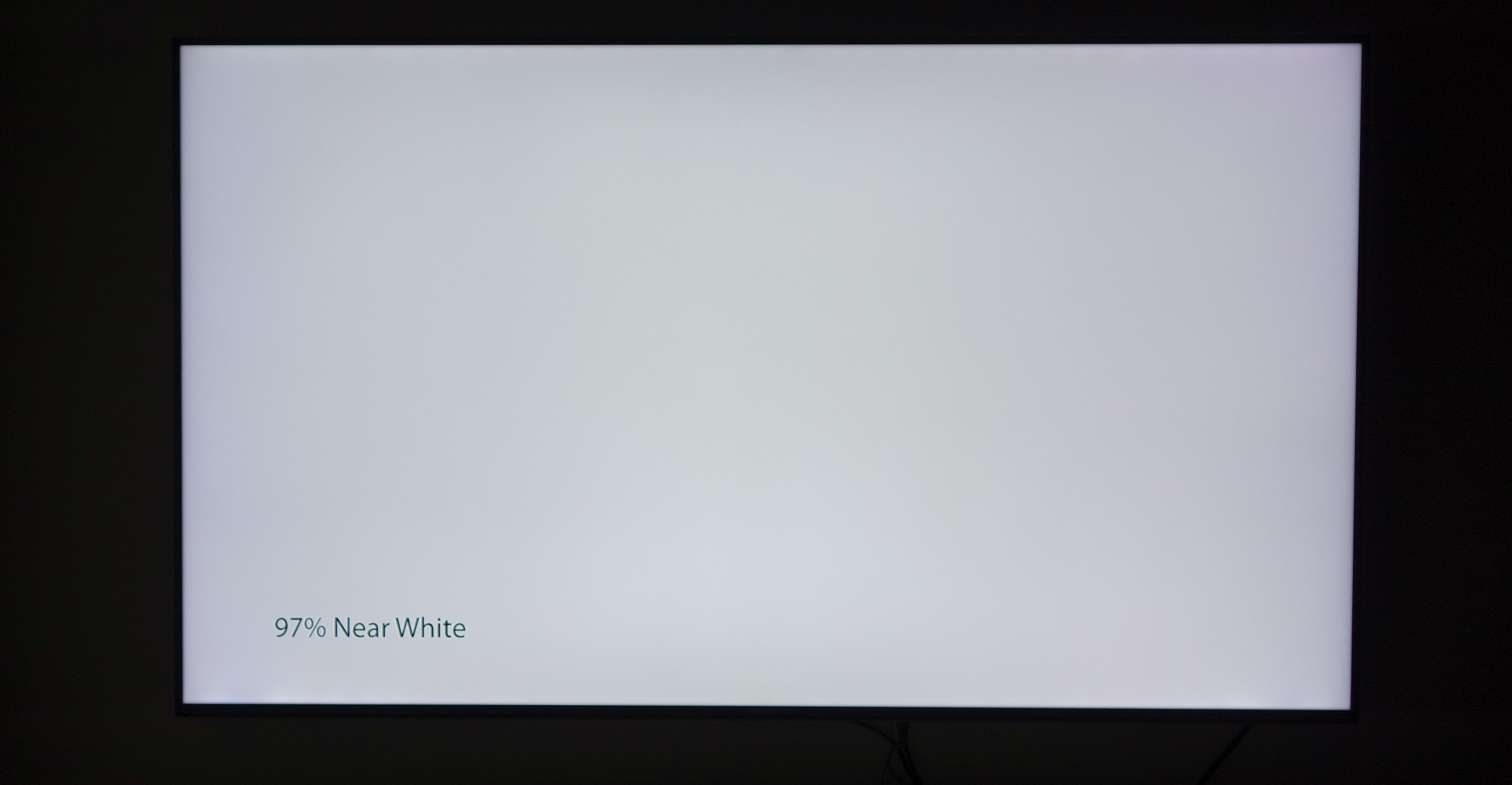HU-modellen udviser samme kvalitet ved hvid skærm som H-modellen