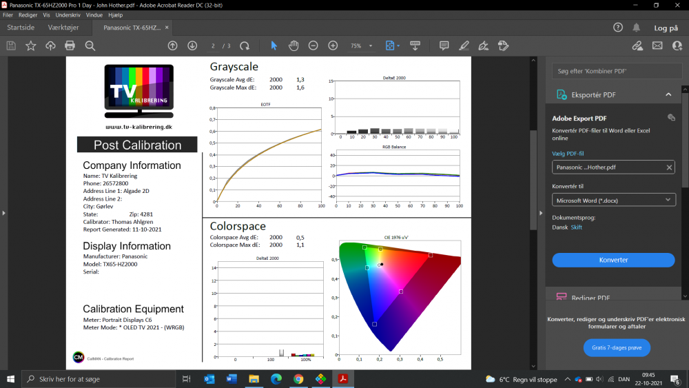 Panasonic TX-65HZ2000 Pro 1 Day efter kalibrering.png