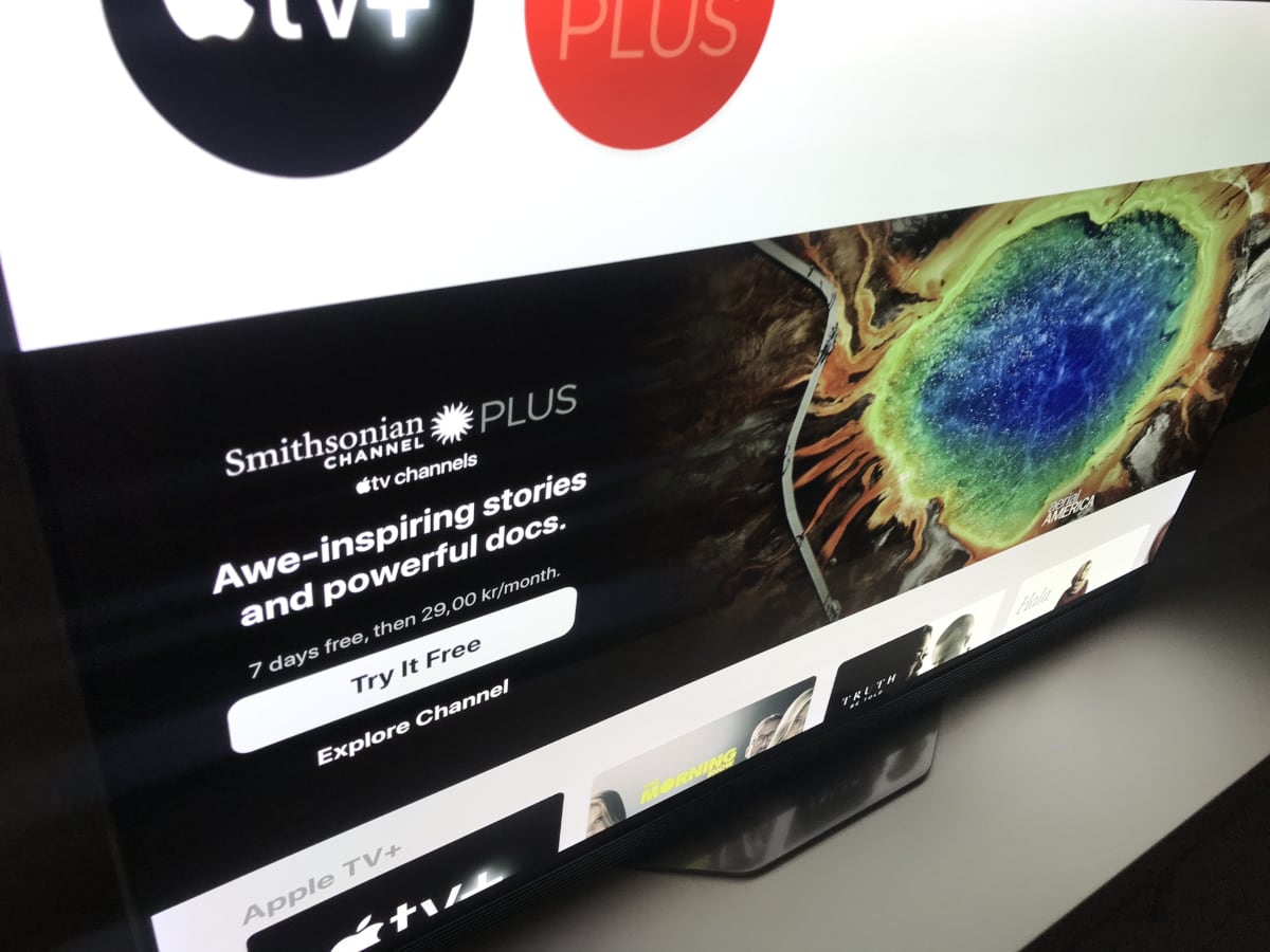 Smithsonian i Apple TV app