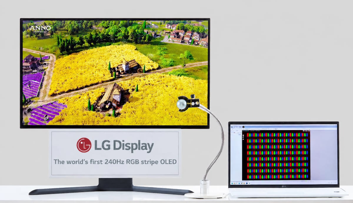 RGB-stribe OLED