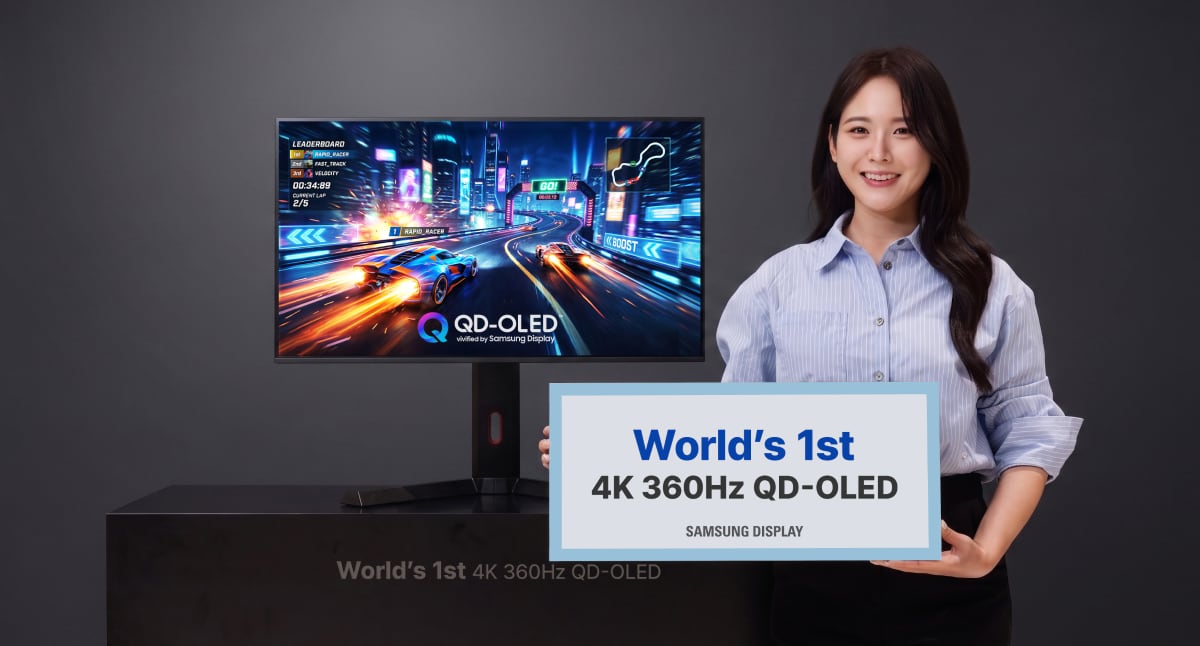 4K QD-OLED 360Hz