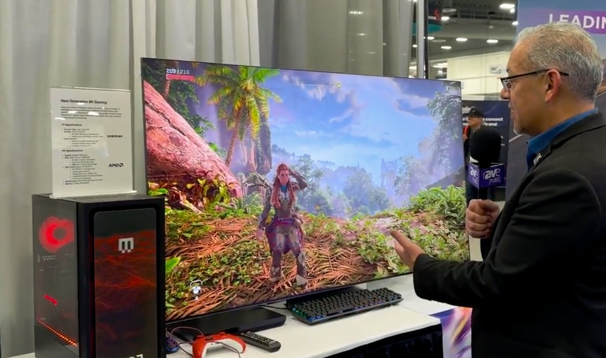 8K 120Hz Samsung