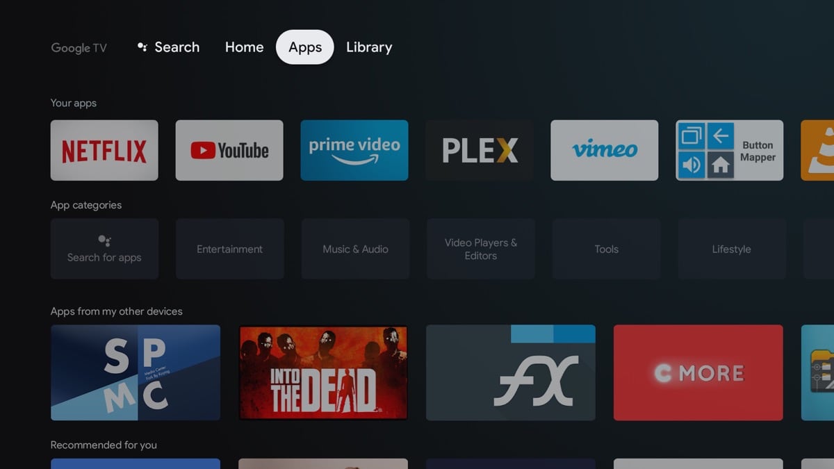 Chromecast med Google TV