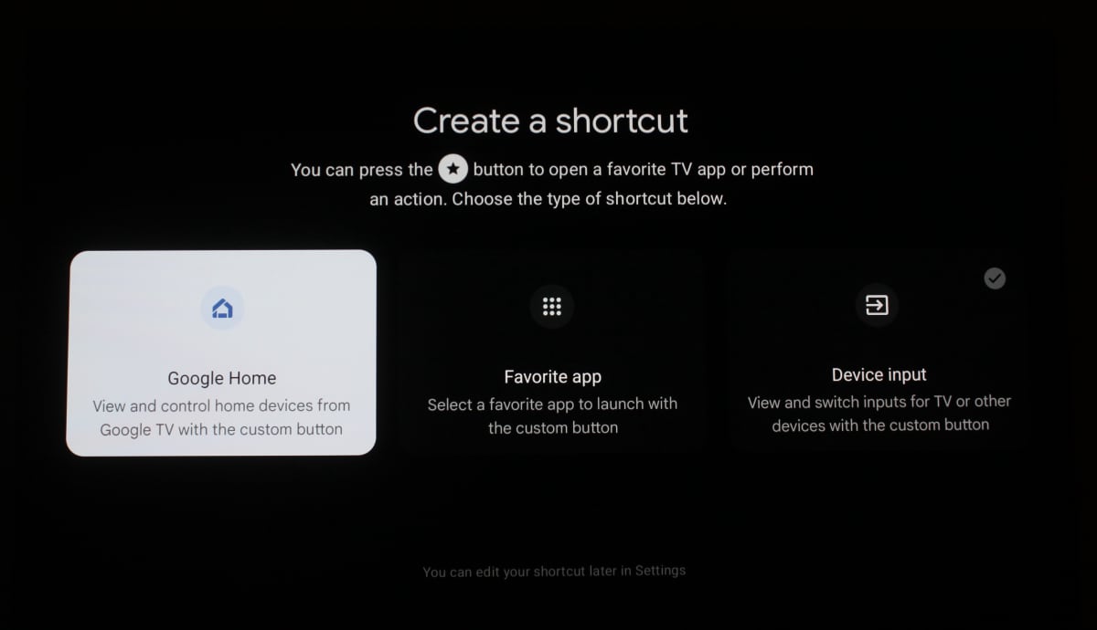 Google TV Magic button