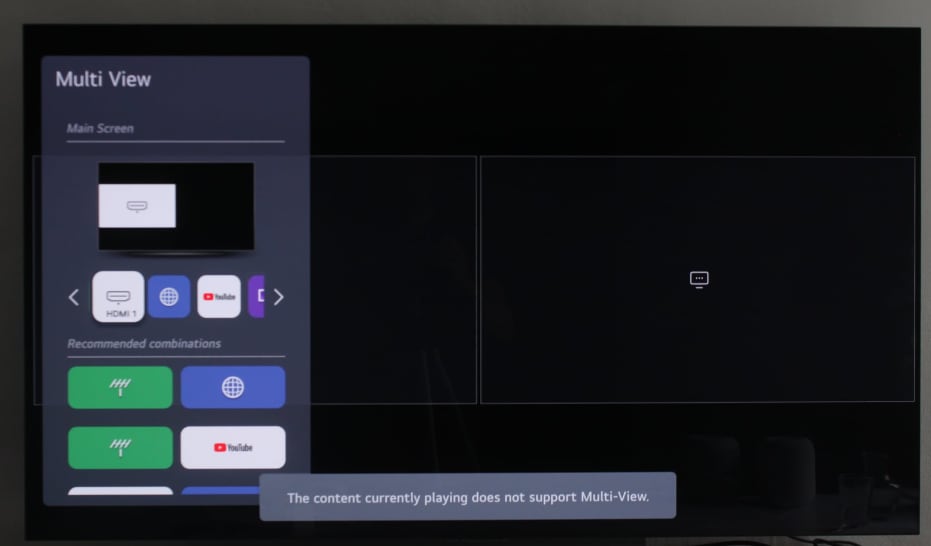LG OLED Multi-View