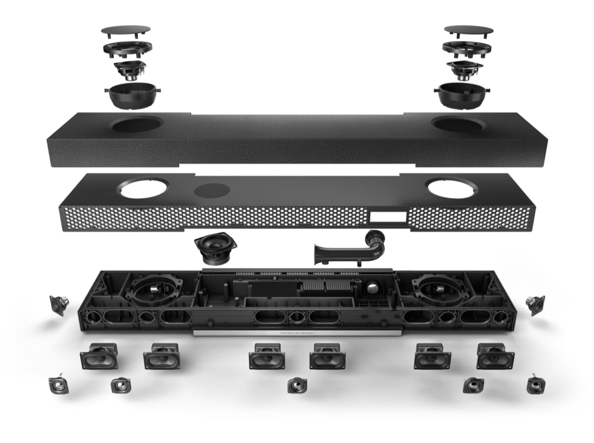 Porsche Atmos soundbar