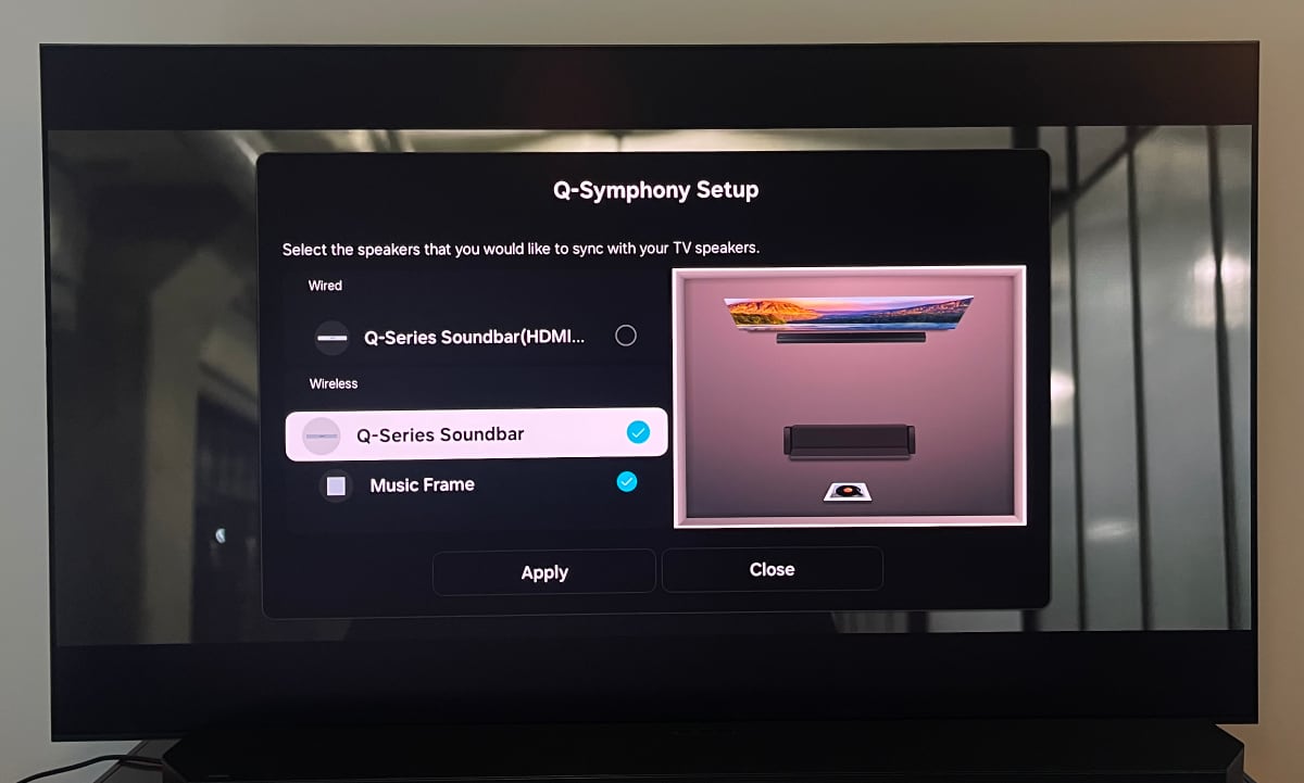 Samsung 2024 TV lyd