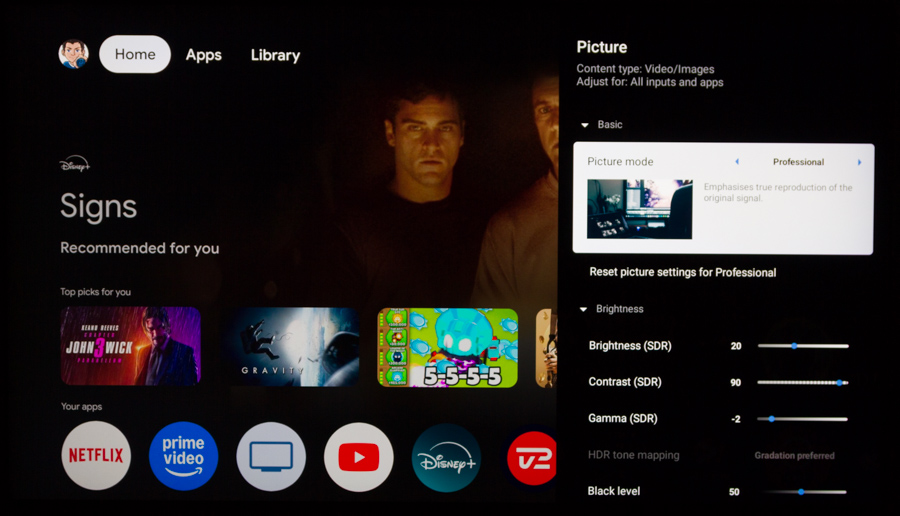 Sony Bravia 9 XR90 test
