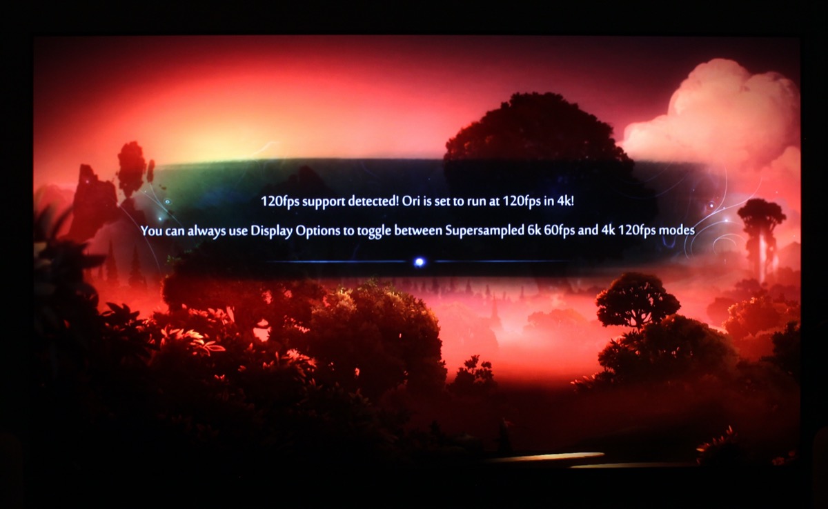 Ori 120fps Xbox Series X