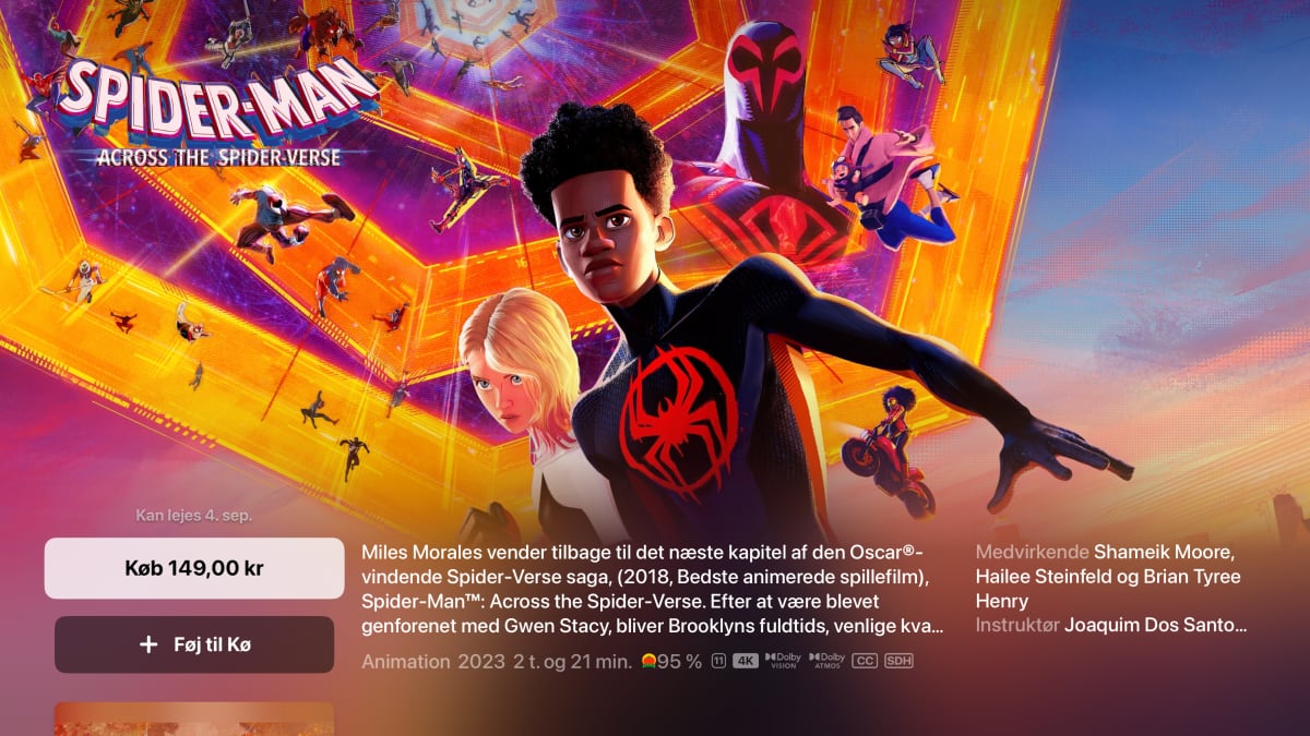 Across the Spider-Verse Danmark Across the Spider-Verse Danmark