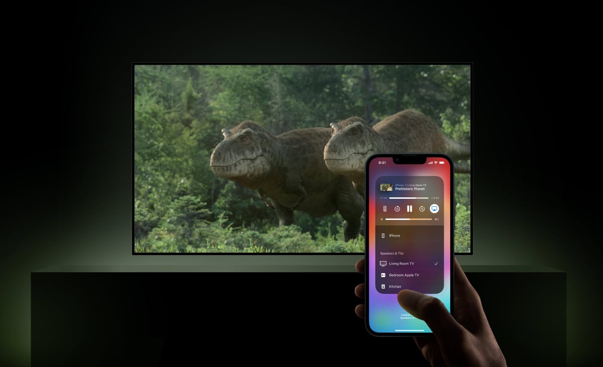 AirPlay works AirPlay works