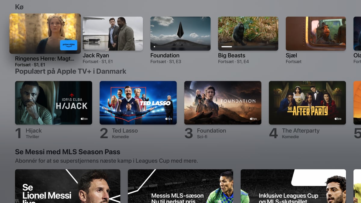 Amazon Apple TV app