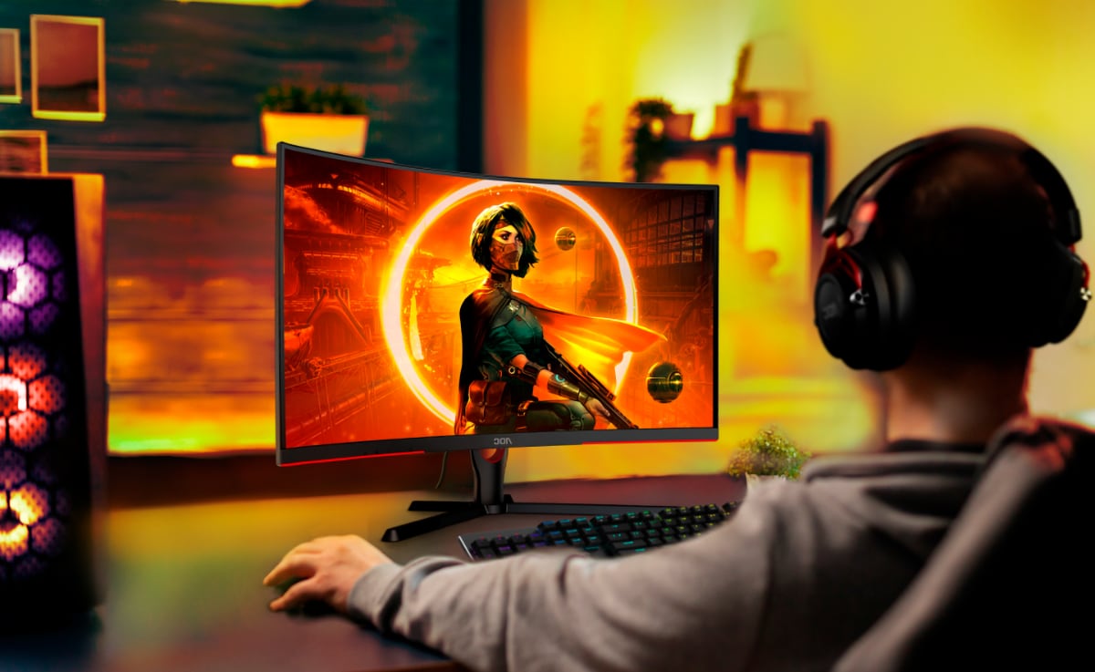 AOC gaming monitor