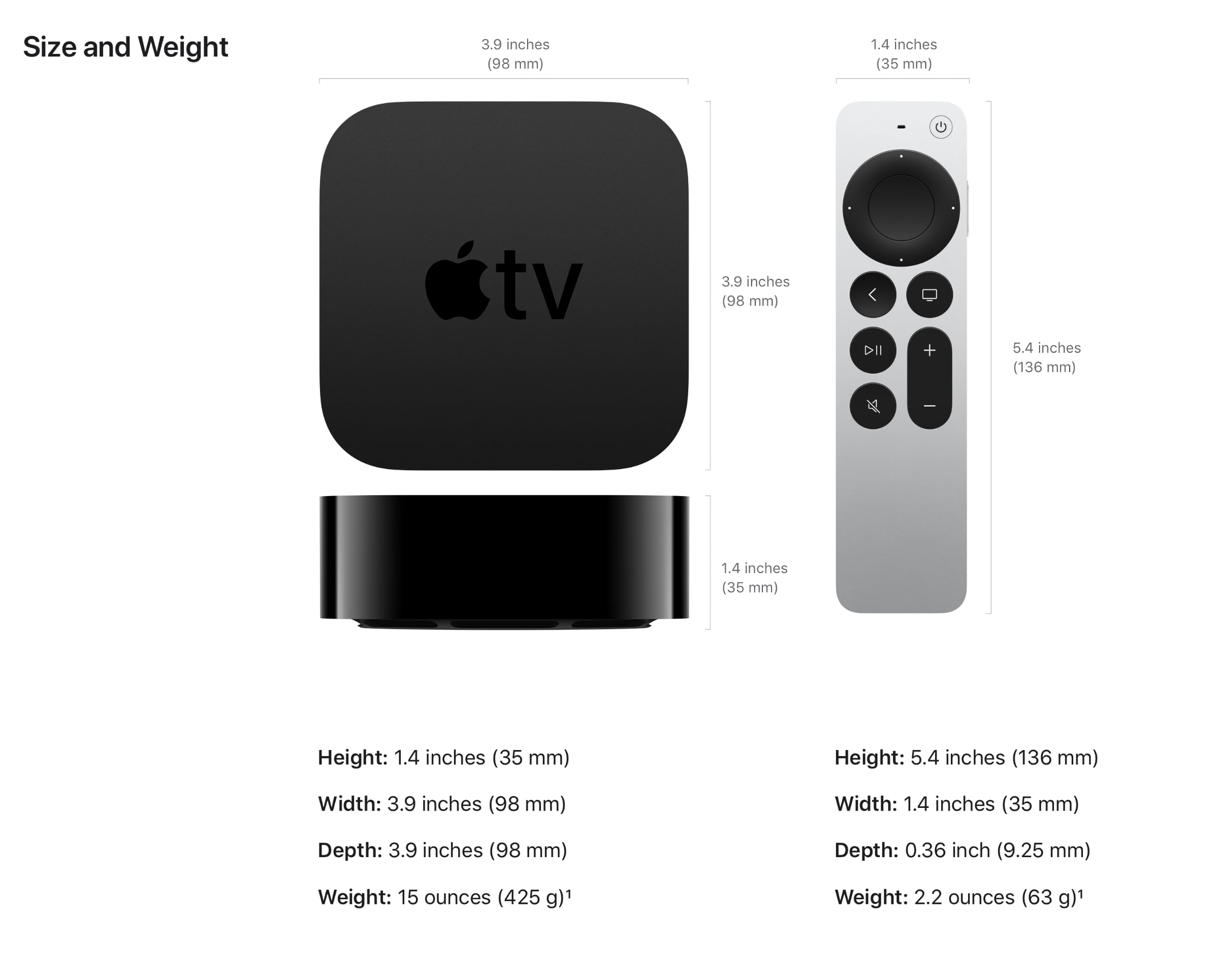 Ny Apple TV 4K med A12 redesignet fjernbetjening -