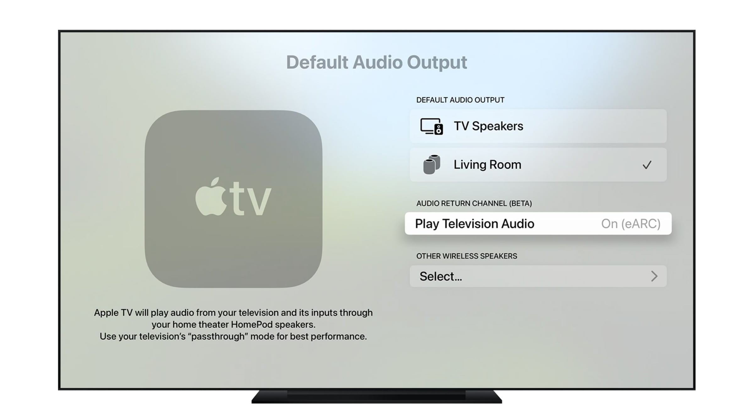 Apple TV 4K kan afspille lyd din TV-skærm (og indgange) HomePod - FlatpanelsDK