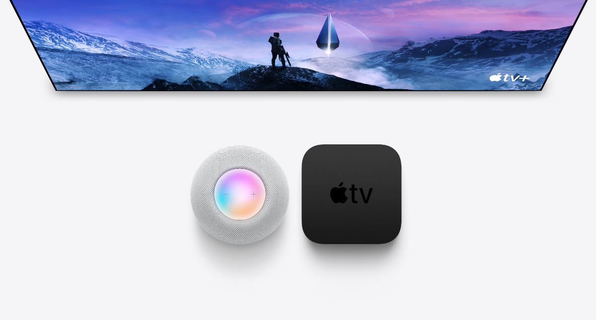 Apple TV HomePod