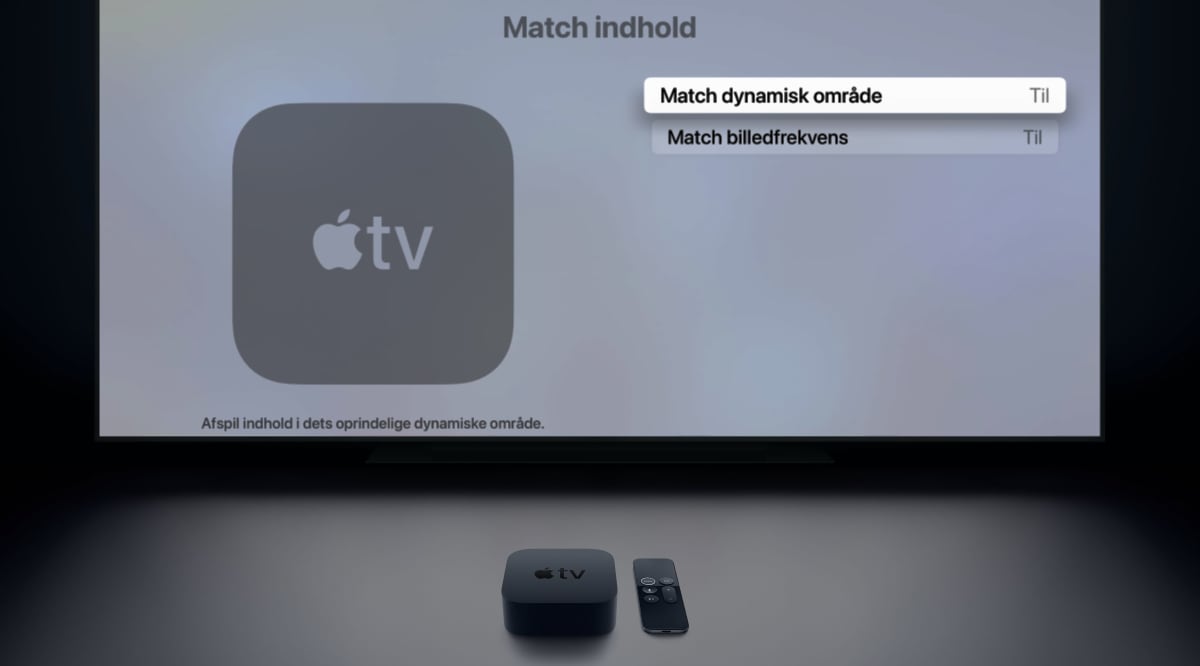 Apple TV 4K match