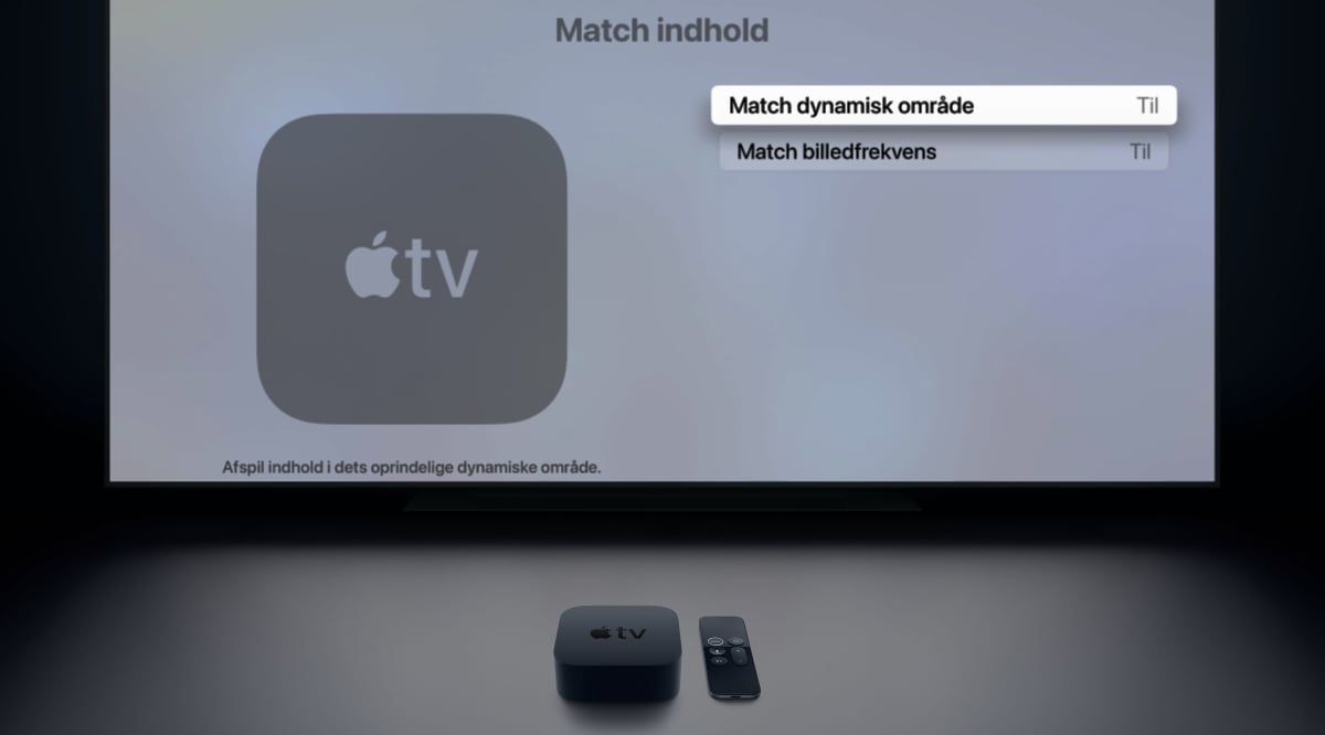 Saml op svale sporadisk Guide: Optimal opsætning af video & lyd på Apple TV 4K - FlatpanelsDK