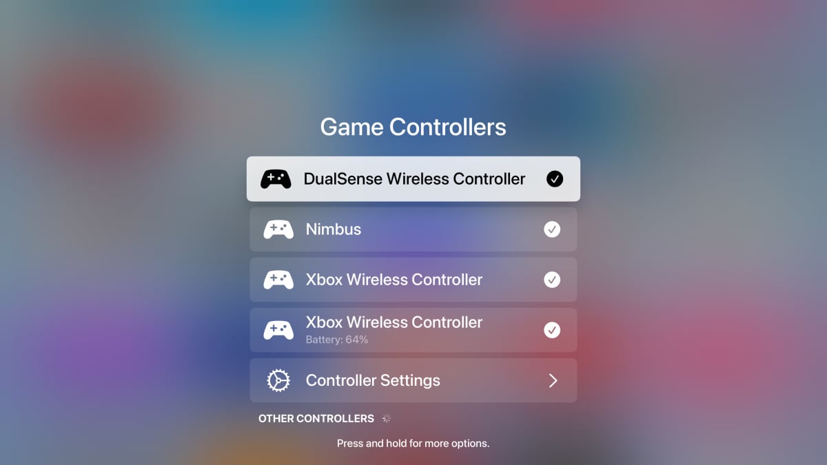 Spilcontroller Apple TV Spilcontroller Apple TV