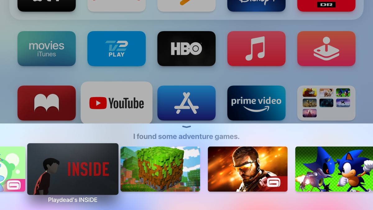 Spilcontroller Apple TV Spilcontroller Apple TV