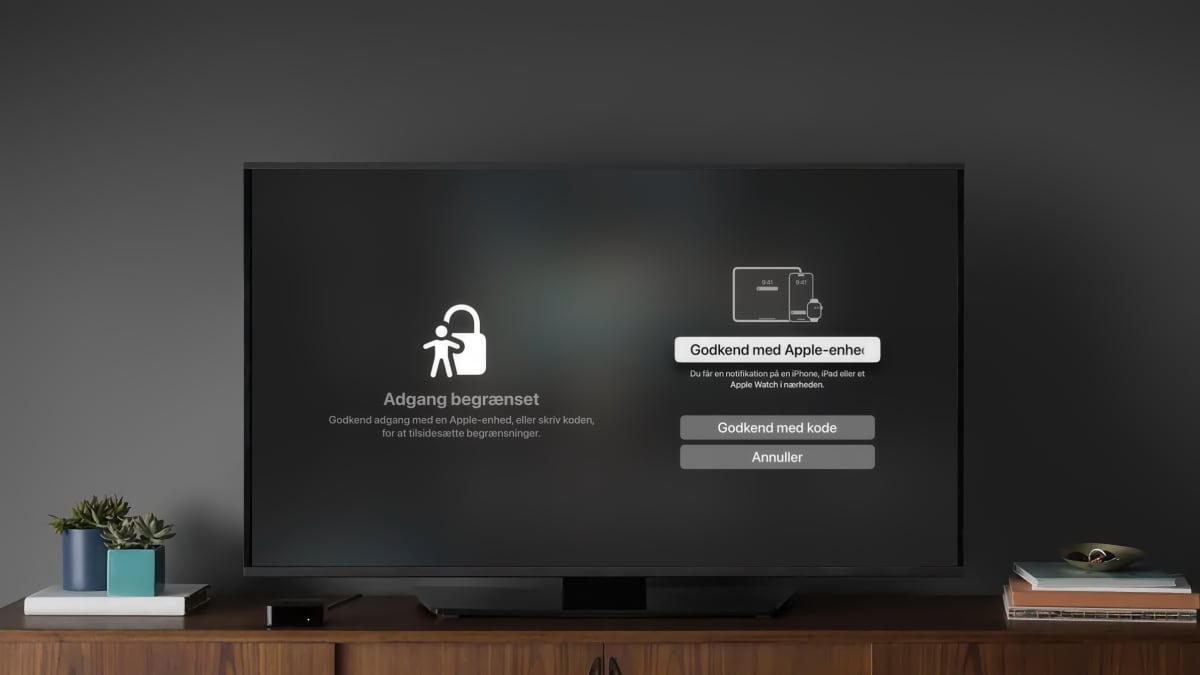 Apple TV Restriktioner