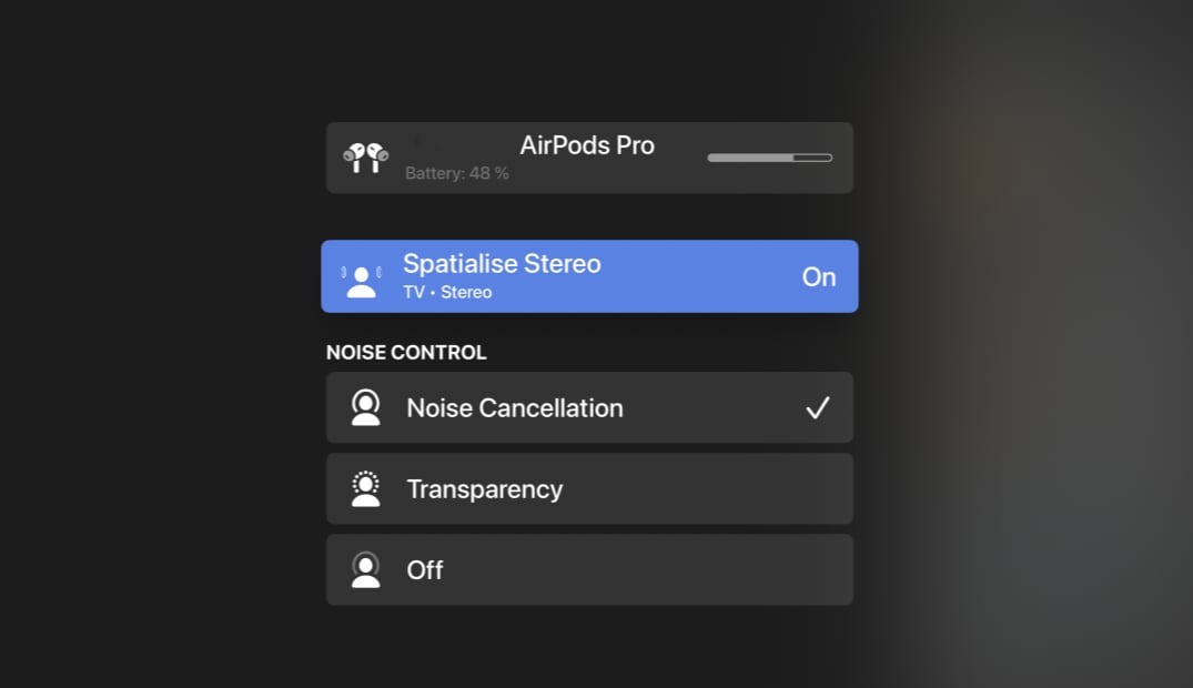 Spatial Audio Apple TV