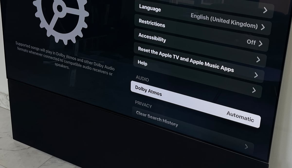 Dolby Atmos music LG TV Dolby Atmos music LG TV