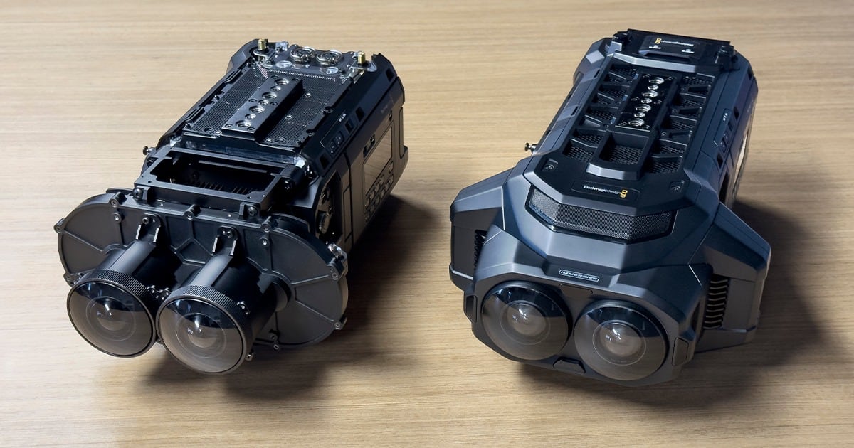 Blackmagic URSA Cine Immersive Blackmagic URSA Cine Immersive
