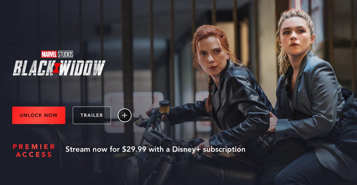Black Widow Disney+