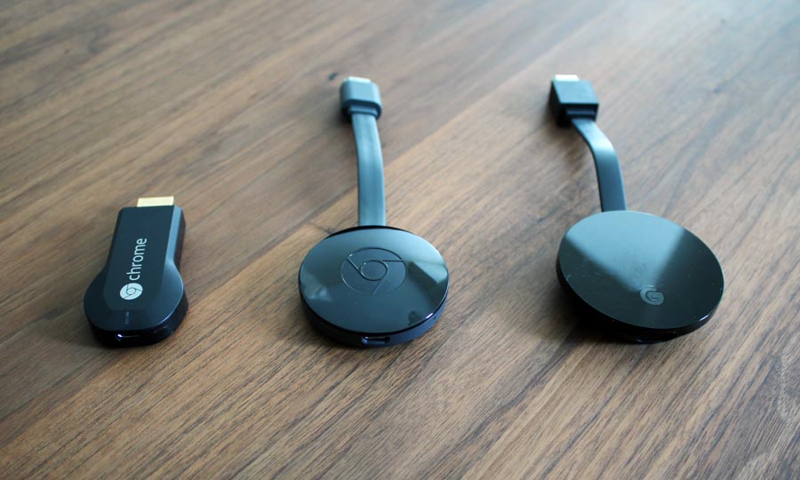 Chromecast generationer Chromecast generationer