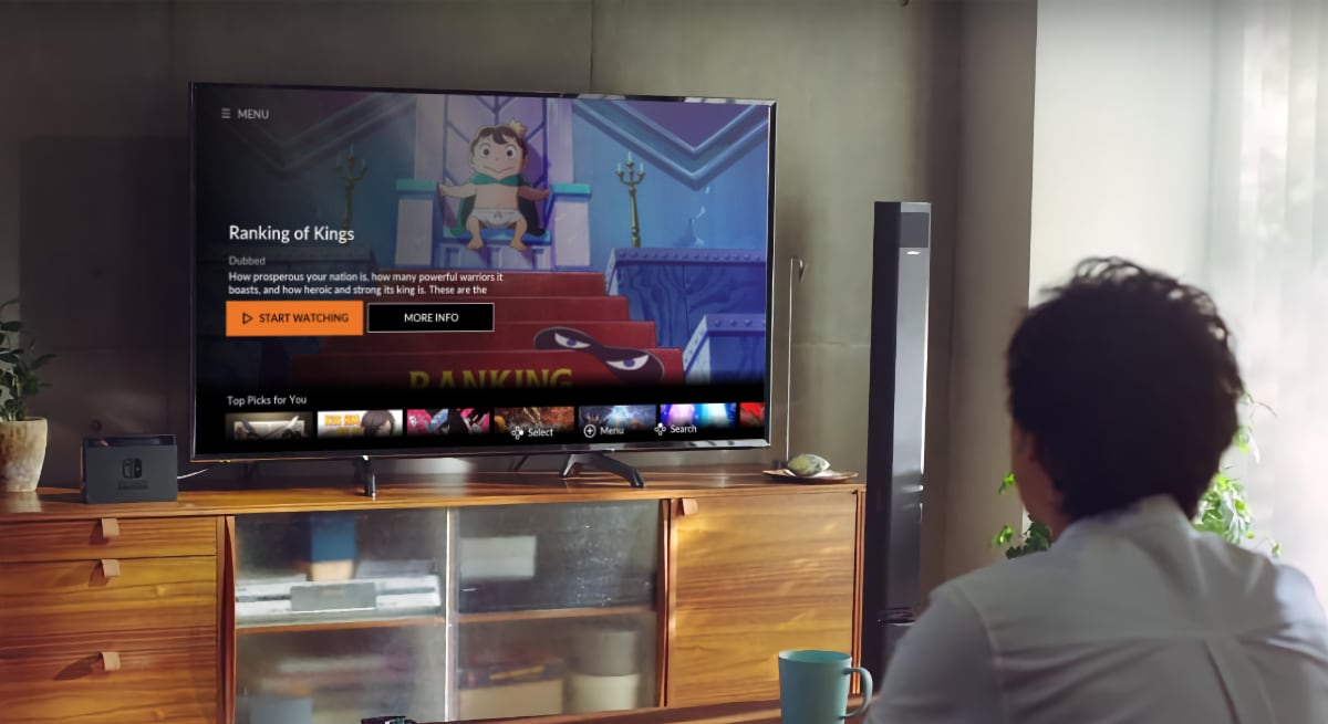 Crunchyroll på Switch